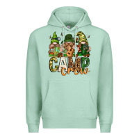 Seafoam camp crew with gnomies Premium Hoodie - texasbilliewilder