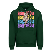 Forest Green sped crew Urban Hoodie - MaliasSmallBusiness