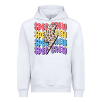 White sped crew Urban Hoodie - MaliasSmallBusiness