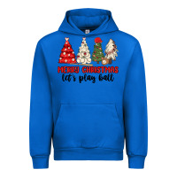 Cobalt merry christmas let s play ball baseball Urban Hoodie - MaliasSmallBusiness