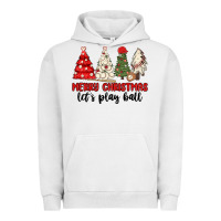 Pigment Lunar Rock merry christmas let s play ball baseball Urban Hoodie - MaliasSmallBusiness