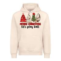 Sandshell merry christmas let s play ball baseball Urban Hoodie - MaliasSmallBusiness