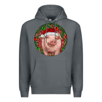 Rock Pig Christmas Premium Hoodie - RanaPortraitStore