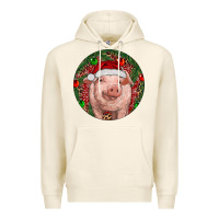 Tofu Pig Christmas Premium Hoodie - RanaPortraitStore