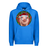 True Royal Pig Christmas Premium Hoodie - RanaPortraitStore