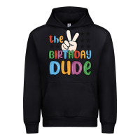Black the birthday dude Urban Hoodie - MaliasSmallBusiness