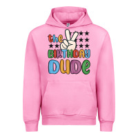 Fuchsia Pink the birthday dude Urban Hoodie - MaliasSmallBusiness