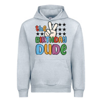 Heather Grey the birthday dude Urban Hoodie - MaliasSmallBusiness
