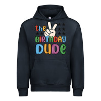 Navy the birthday dude Urban Hoodie - MaliasSmallBusiness