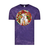 Cloud Purple christmas goat family ornament Vintage Tee - Artiststas