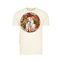 Vintage Arctic christmas goat family ornament Vintage Tee - Artiststas
