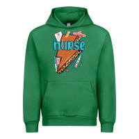Emerald nurse lightning bolt Urban Hoodie - MaliasSmallBusiness