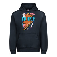 Navy nurse lightning bolt Urban Hoodie - MaliasSmallBusiness