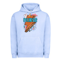 Pigment Grape Ice nurse lightning bolt Urban Hoodie - MaliasSmallBusiness