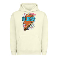 Pigment Pistachio nurse lightning bolt Urban Hoodie - MaliasSmallBusiness