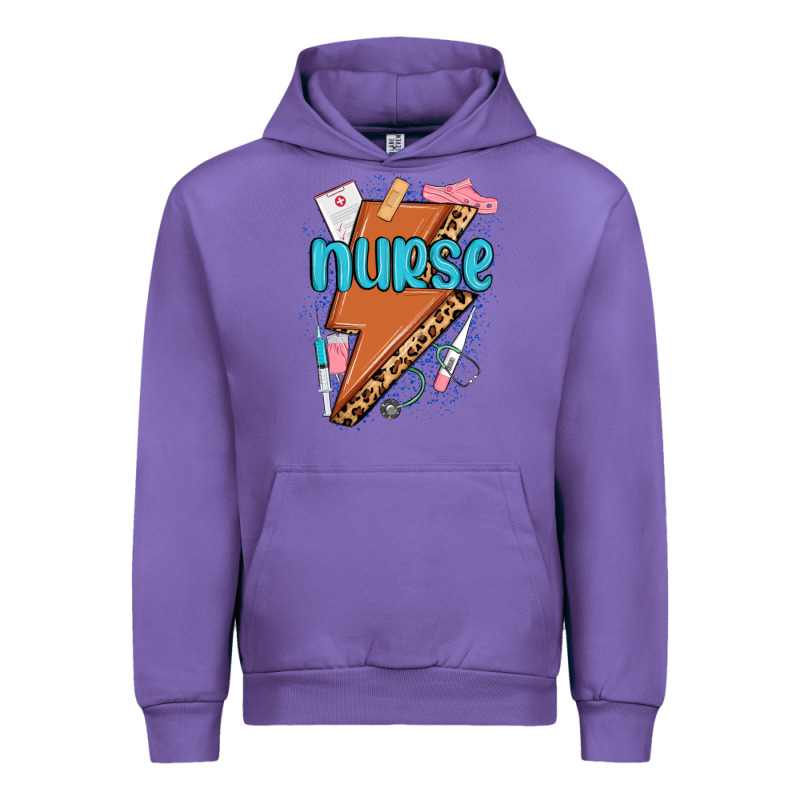 Nurse Lightning Bolt Urban Hoodie by MaliasSmallBusiness | Teevron
