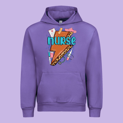 Urban Hoodie nurse lightning bolt