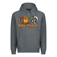 Rock camp fire legend with fire Premium Hoodie - texasbilliewilder