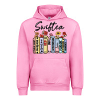 Fuchsia Pink swiftea books Urban Hoodie - MaliasSmallBusiness
