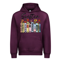 Mauve Wine swiftea books Urban Hoodie - MaliasSmallBusiness