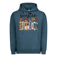 Pigment Midnight Navy swiftea books Urban Hoodie - MaliasSmallBusiness