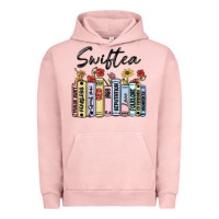 Pigment Salmon swiftea books Urban Hoodie - MaliasSmallBusiness