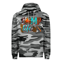 Slate Camo camp life Premium Hoodie - texasbilliewilder