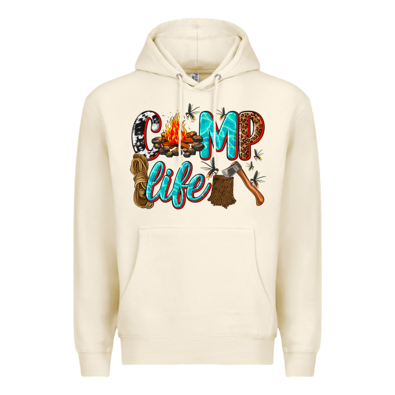 Camp Life Premium Hoodie by texasbilliewilder | Teevron