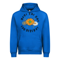Cobalt have the day you deserve Urban Hoodie - MaliasSmallBusiness