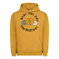 Pigment Peanut Butter have the day you deserve Urban Hoodie - MaliasSmallBusiness