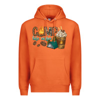 Carrot camp life coffee with coffee cup Premium Hoodie - texasbilliewilder