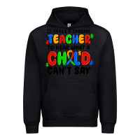 Black it takes a special teacher to hear what a child ca Urban Hoodie - MaliasSmallBusiness