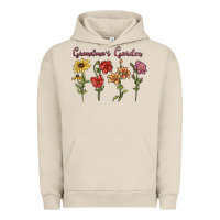 Pigment French Oak grandma's garden Urban Hoodie - MaliasSmallBusiness