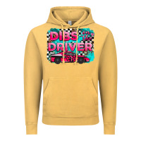 Vintage Mustard dibs on the driver background Vintage Hoodie - AdoDesignShop