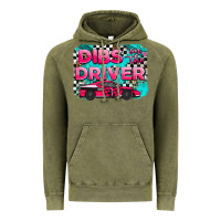 Vintage Olive dibs on the driver background Vintage Hoodie - AdoDesignShop