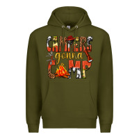 Army Green campers gonna camp western Premium Hoodie - texasbilliewilder