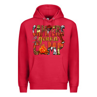Cardinal campers gonna camp western Premium Hoodie - texasbilliewilder