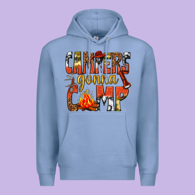 Premium Hoodie campers gonna camp western