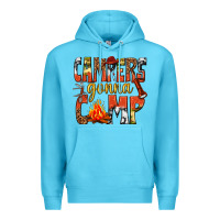 Ocean Blue campers gonna camp western Premium Hoodie - texasbilliewilder