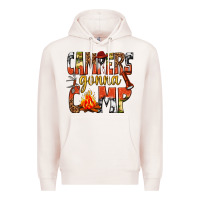 Pale Pink campers gonna camp western Premium Hoodie - texasbilliewilder