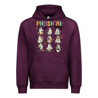 Mauve Wine physical therapy Urban Hoodie - MaliasSmallBusiness