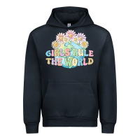 Navy girls run the world Urban Hoodie - MaliasSmallBusiness