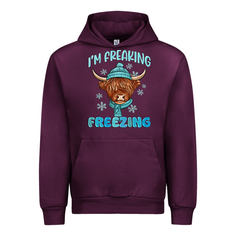 I'm Freaking Freezing Urban Hoodie by MaliasSmallBusiness | Teevron