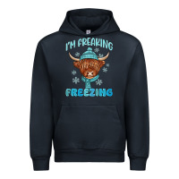 Navy i'm freaking freezing Urban Hoodie - MaliasSmallBusiness