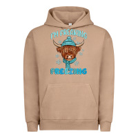 Pigment Burro i'm freaking freezing Urban Hoodie - MaliasSmallBusiness