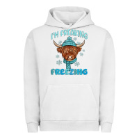 Pigment Lunar Rock i'm freaking freezing Urban Hoodie - MaliasSmallBusiness