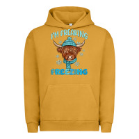 Pigment Peanut Butter i'm freaking freezing Urban Hoodie - MaliasSmallBusiness