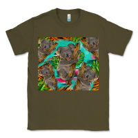 Army Green koala tumbler Classic Tee - BarkalooDesign