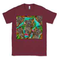Burgundy koala tumbler Classic Tee - BarkalooDesign