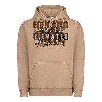 Pigment Burro educated motivated elevated melanated Urban Hoodie - MaliasSmallBusiness